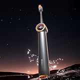 [2-in-1 Vibration mit Munddusche] 2025 Starke Reinigung RANVOO AirJet elektrische Zahnbürste/Electric Toothbrush, entfernt 100% Plaque, 3 Tagen weißere, Zahnfleischpflege, 60 Tage Akku, Geschenk, Grau