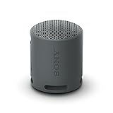 Sony SRS-XB100 - Kabelloser Bluetooth-Lautsprecher, tragbar, leicht, kompakt, Outdoor, Reise, langlebig, IP67 wasser- und staubdicht, 16 Std Akku, Trageriemen, Freisprechfunktion, schwarz