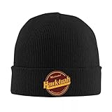 EWASDACCS Hawk Tuah spuckt auf diesen Thang Meme Mützenmützen Beanie Mützen Design Strickmütze Herbst Winter niedliche Männer Frauen Fitnessstudio warme weiche Mütze