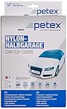 PETEX Nylon Halbgarage Größe S (ca 250 x 145 x 61 cm), blau