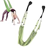 Yoga-Schaukelgurte – Flexibilitätstrainer, Rückenbeuge-Assistent – starke Anti-Split-Trainings-Dehnungsausrüstung, Aerial Yoga Hängematte Schaukel