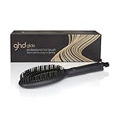 ghd Glide Glättende Heißbürste in Schwarz - Für glatte, glänzende & frizz-freie Ergebnisse - Thermische Haarbürste für alle Haartypen