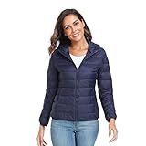 Teemie Damen Steppjacke Leichte Übergangsjacke Jacke...