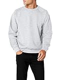 Fruit of the Loom Herren Sweatshirt Gr. L (Herstellergröße: Large) Grau - Heather Grey