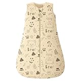 Looxii Schlafsack Baby Winter Baumwolle 2.5 TOG Warm Winterschlafsack Weich Babyschlafsack Neugeborene im 0-6 Monaten Perfekte für Herbst Winter