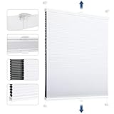 Sekey Wabenplissee Ohne Bohren Verdunkelung Rollo 100%...