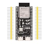 iHaospace Entwicklungsboard für ESP32-S3 Mikrocontroller mit 16 MB Externem Flash-Speicher, 8 MB PSRAM, WLAN-Modul und Bluetooth, Dual USB Type-C, ESP32-S3-DevKitC-1