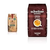 Café Royal Honduras Crema Kaffeebohnen 1kg - Intensität 3/5-100% Arabica Fairtrade & Schwiizer Schüümli Crema Ganze Kaffeebohnen 1kg - Intensität 3/5 - UTZ-zertifiziert