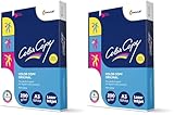 Color Copy Laserdruckpapier, 200g/m2, A3, 250 Blatt (Packung mit 2)