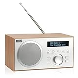 August MB420 DAB+/FM Radio mit Bluetooth digitales...