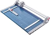 Dahle 552 Papierschneider (bis DIN A3, 20 Blatt Schneidleistung, 2 mm Schnitthöhe) blau