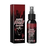 Halloween Fake Blood Makeup, realistisches, abwaschbares Spezialeffekt-SFX-Make-up-Set für Z Ombie V Ampire M Onster (50 ml) Männer Pflegeprodukte Haare (12.5X3.5cm)