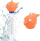 Gafild Schwimmende Pool Thermometer,Floating Pool Thermometer Wasser Temperatur Thermometer Baby-Pool Thermometer für Alle Outdoor & Indoor Pools, Spas, Hot Tubs, Aquarien & Fischteiche