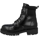 Tommy Hilfiger Damen Schnürboots Tommy Jeans Fashion Pop Color Schwarz 39