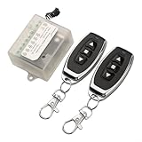 Honseadek DC 8-36V Funk-Fernbedienungsschalter für Linearantriebe und elektrische Stellantriebe, 433M Motorsteuerung mit Vorwärts-/Rückwärtsfunktion und 10A Kapazität