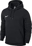 Nike Herren Kapuzenpullover Team Club, Schwarz (Black/White), M