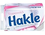 Hakle Traumweich Toilettenpapier – 16 Rollen, Sanfte...