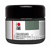 Marabu 12750025875 - Chalkboard Tafelfarbe, Tafel Schwarz,...