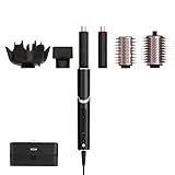 Shark FlexStyle 5-in-1 Luftstyler & Haartrockner, Auto-Wrap-Lockenaufsatz, Paddle-Bürste, Ovalbürste, Konzentrator, Diffusor, Aufbewahrungskoffer, Keine Hitzeschäden, Schwarz/Roségold, HD440EU