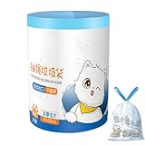 Müll- 100 Stück Stabile Geruchlose | MüllMit Zugband,Für Auto, Badezimmer, Rasen, Garten, Außenbereich, Hof, Abfälle, Zuhause,