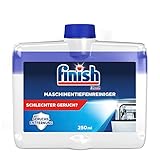 Finish Maschinentiefenreiniger – Flüssiger Maschinenreiniger gegen Kalk und Fett für eine saubere Spülmaschine – 1 x 250 ml Maschinenpfleger