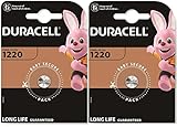 2X Duracell 1220 (2 Blister mit 1 Batterie) 2 Batterien (CR1220)