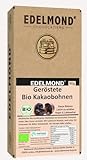 FAIR TRADE geröstete Edel-Kakaobohnen. Das Herzstück für Edelmond Schokolade. Bio. Frisch, knackig, Aromakakao. Ohne Nuss-Allergene. 90g