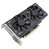 SIMPLETEK - GTX 760 4GB GDDR5 | Grafikkarte Gaming Editing 256-Bit DP DVI HDMI | Dual Lüfter | DP DVI HDMI