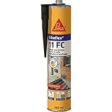 Sika flex-11FC Purform Elastic Adhesive and Sealant, 300 ml, Black