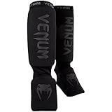 Venum, Kontact Schienbeinschützer, Herren, S, Schwarz/Schwarz