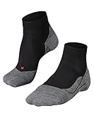 FALKE Herren Laufsocken RU4 Endurance Short M SSO Baumwolle antiblasen 1 Paar, Schwarz (Black-Mix 3010), 42-43