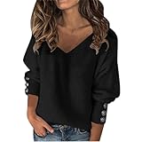 Damen Pullover Strickpullover - Damen 2024 Sommer Pullover Flowy Oversized Langarm Durchsichtiges Strick-T-Shirt für Damen Twist Crew Neck Knit Regular Fit Strickshirts für Frauen Mädchen