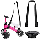 Schultergurt für Sport-Taschen 4cm Breit Tragegurte für Laufrad Roller Fahrrad Verstellbar Universell Waschbar Schwarz 8616