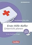 Erste-Hilfe-Koffer: Erste-Hilfe-Koffer: Unterricht planen - To-dos, Checklisten, Vorlagen - Kopiervorlagen mit CD-ROM