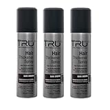 Tru Haarverdichter Spray Dunkel Braun - 3x 100ml...