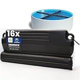 HAF Eisdruckpolster Pool 50 x 23 x 5 cm (16 Stück) – Gefüllt mit Sand und inkl. Verbindungshaken – Frostschutz in robuster Premiumqualität – Eisbrecher für winterfeste Pools und Schwimmbecken