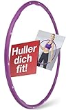 NAJATO Sports Hula Hoop Reifen Erwachsene – Fitnessreifen mit Massageeffekt – 1,0 kg & 95 cm Durchmesser – Für Anfänger & Profis (Lila + Pink)