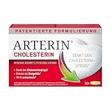 ARTERIN Cholesterin – Nahrungsergänzungsmittel mit Phytosterolen und Vitamin C – senkt den Cholesterinspiegel(1) – antioxidative Wirkung(2) – Pflanzlich – 1 x 30 Tabletten