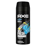 Axe Bodyspray Alaska Deo ohne Aluminium sorgt 48 Stunden lang für effektiven Schutz vor Körpergeruch 150 ml