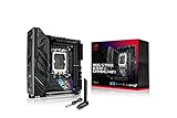 ASUS ROG STRIX B760-I GAMING WIFI Mainboard Sockel Intel LGA 1700 (Intel B760, Mini ITX, DDR5 Speicher, WiFi 6E, PCIe 5.0, 2x PCIe 4.0 M.2, Aura Sync)