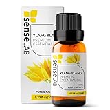 Ylang-Ylang-Ätherisches Öl - 100% reines, natürliches Ylang-Ylang-Öl in therapeutischer Qualität - für Diffusoren und Luftbefeuchter - Haut- und Nagelpflegeöl - ein blumiger und süßer Duft (10 ml)