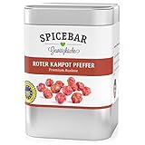 Spicebar Roter Kampot Pfeffer, Premium Auslese aus Kambodscha (1 x 70g)