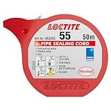 Loctite 55 PIPE SEALINFG CORD No.483283/ Rohr-Dichtschnur,weiss,50m