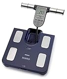 Omron Bf511 Körperzusammensetzung und Körperfett-Monitor Personenwaage – Dunkelblau
