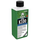 Rezeptur K100 NPK 5,0+8,0+12,0 Flüssig-Dünger, System Volldünger (Stickstoff Phosphat Kalium) mit Spurennährstoffen Eisen Kupfer Mangan Molybdän Zink (250 ml Konzentrat)