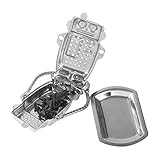 Xiuganpo Teesieb für Lose Teeblätter aus Edelstahl für Teeliebhaber