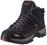 CMP - Rigel Mid Trekking Shoes Wp, Asphalt-Syrah, 42