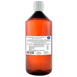 Wasserstoffperoxid 3% FOOD GRADE I 1 Liter I Pharmazentralnummer-16613710 I unstabilisiert I Herrlan I Made in Germany