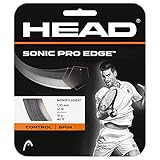 HEAD Unisex-Erwachsene Sonic Pro Edge Set Tennis-Saite, Anthracite, 16