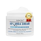 Urea 40% Fußcreme, Cracked Heel Repair Cream, 130g Großvolumiger Hornhautentferner für trockene und harte Haut, Füße und Hand, maximale Stärke für Hand-, Fuß- und Körperpflege